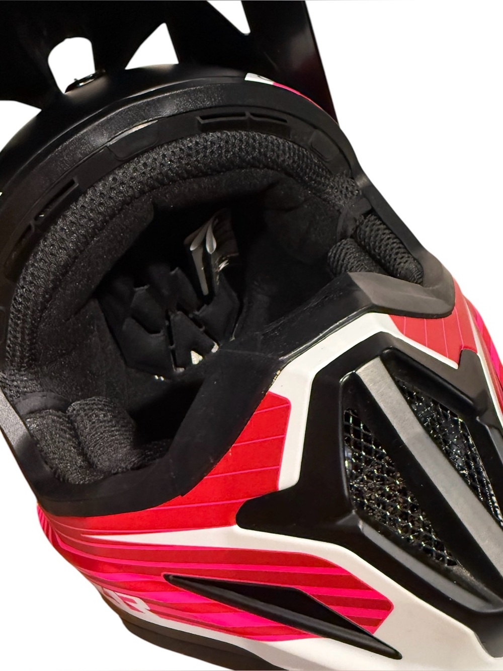 Z1R Rise Flame Pink Helmet - Picture 8 of 8